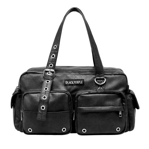 오버로드 카고 백  Overload Cargo Bag_Leather Black