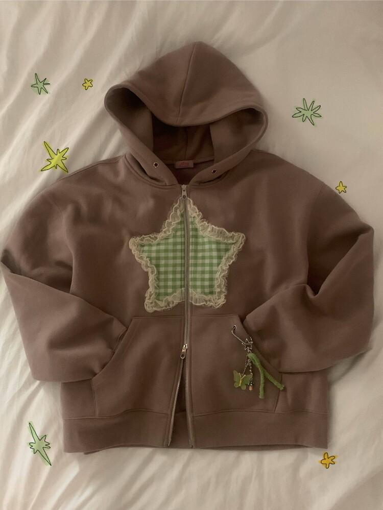 플링 [made by fling] 'be my star' hoodie