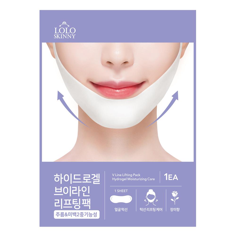 로로 하이드로겔 턱 v 브이라인 리프팅 라인 팩 마스크 패치 1일1팩 팔자 주름