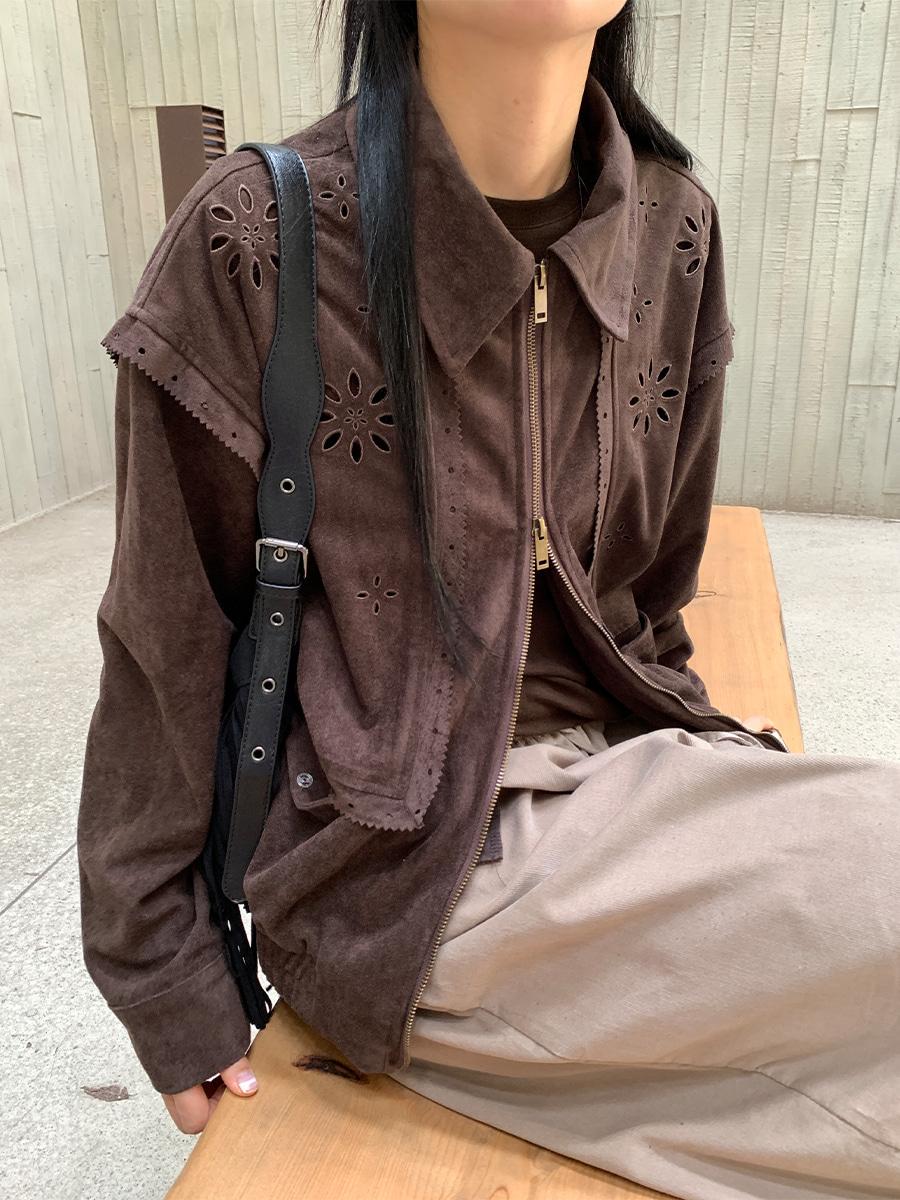 Suede doll jumper (2color) *주문폭주9/24순차출고