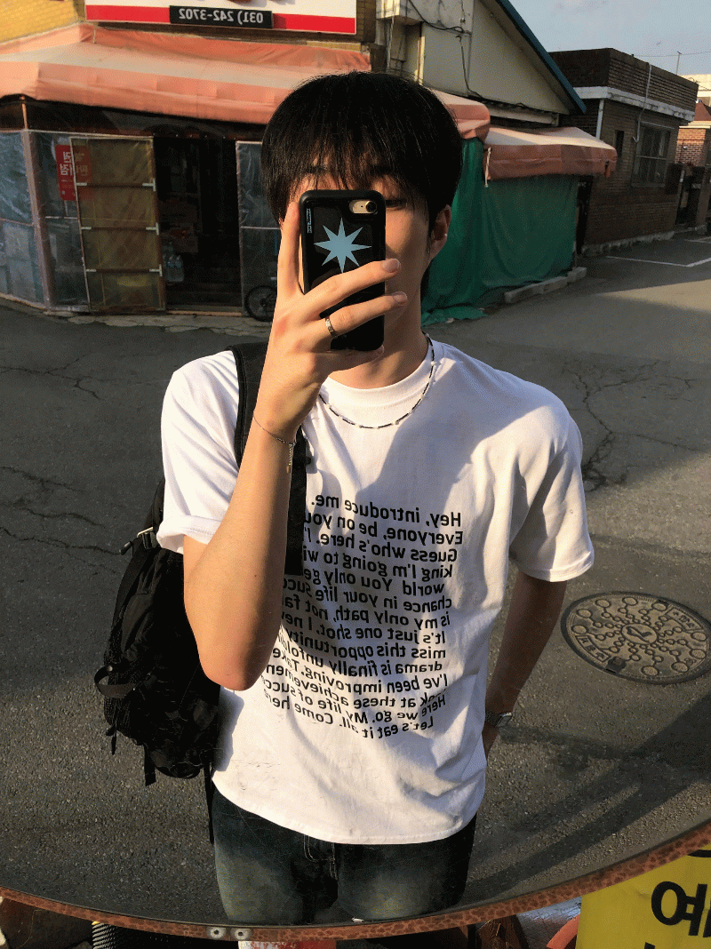 Day lettering tee 3C
