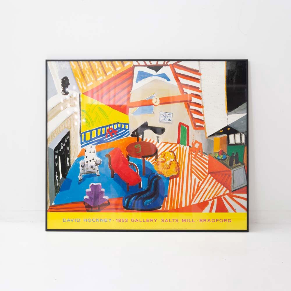 [데이비드 호크니 Original Vintage] Montcalm Interior at 7 o'clock