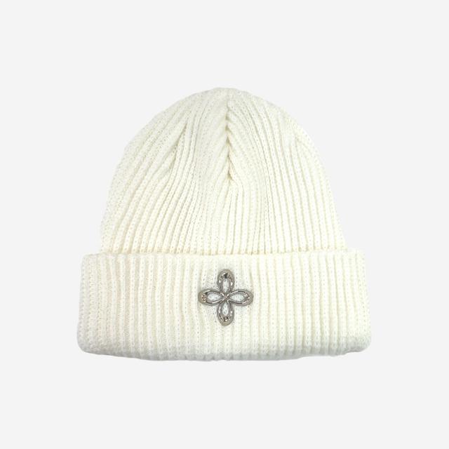 Surgery Clover Logo Beanie Ver.2 White