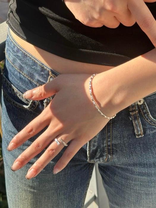 LADDER BRACELET SILVER