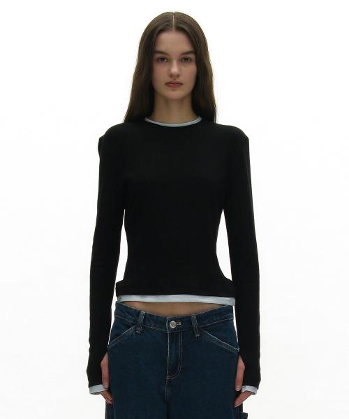 PW 더블 레이어드 롱 슬리브 티_12컬러