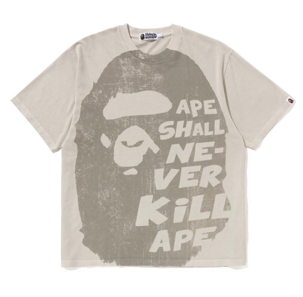 (베이프정품) 베이프 빅 에이프 헤드 반팔티 BAPE BIG APE HEAD TEE