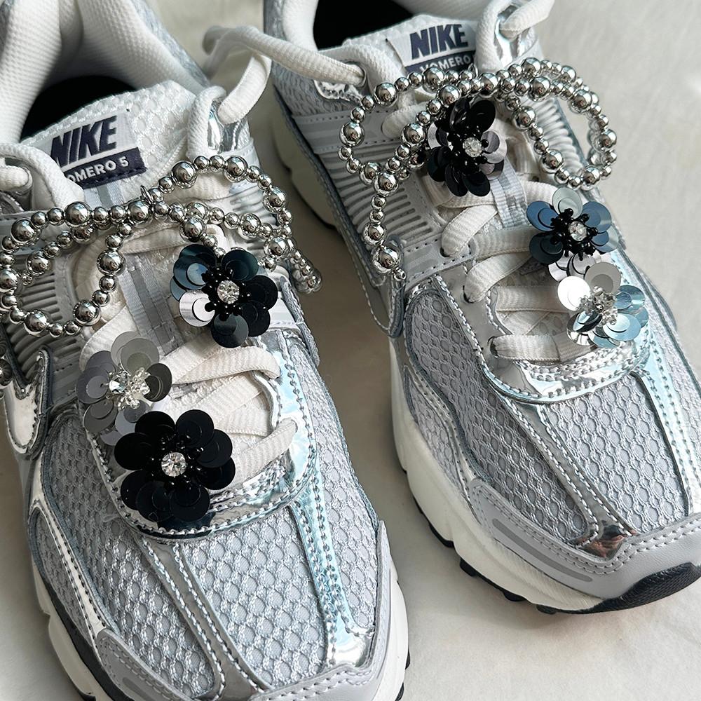 꽃 신꾸 슈참 플라워 레이스 패치 듀브레 클립 장식 신발꾸미기 운동화꾸미기