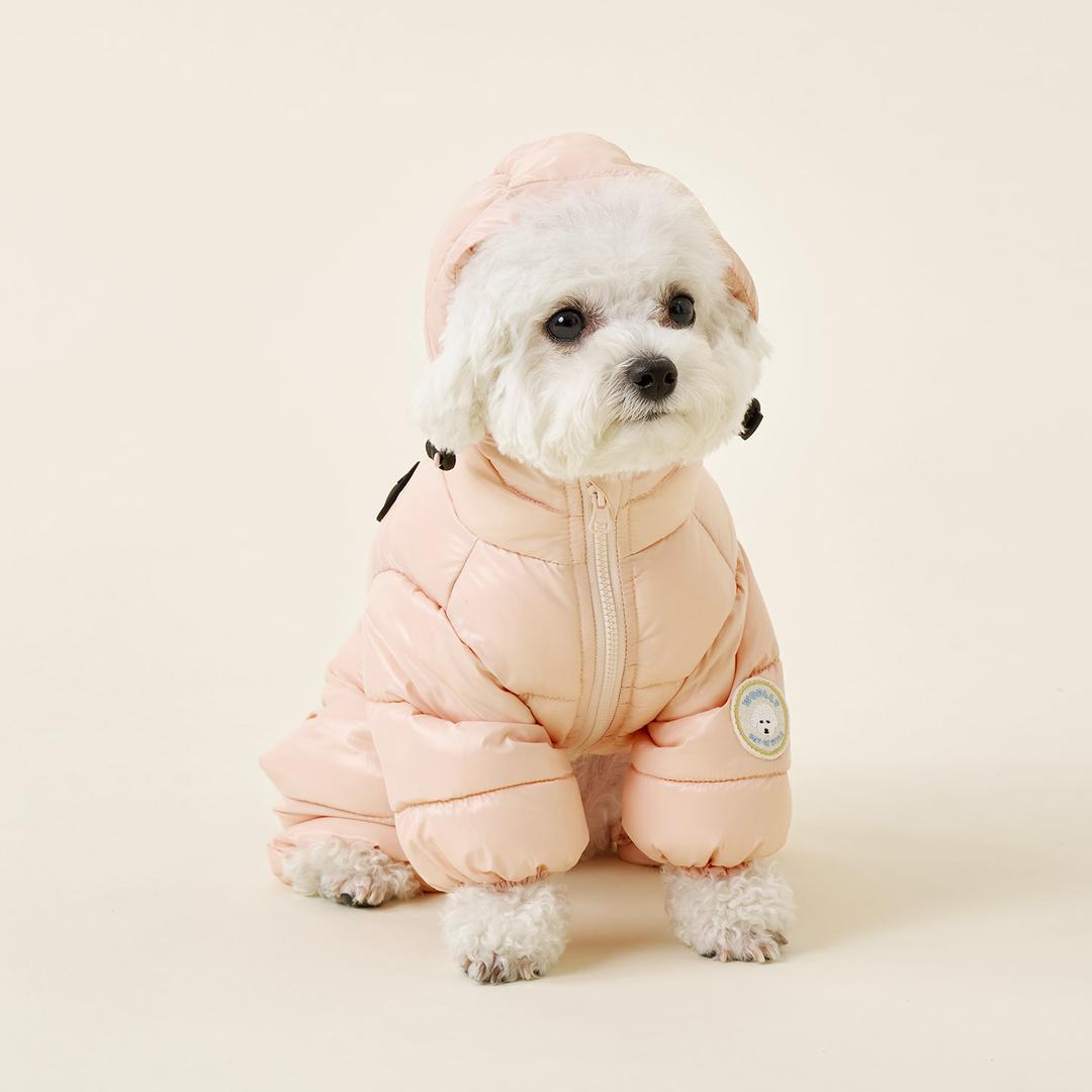 몽셸 올인원 강아지 패딩 겨울 옷