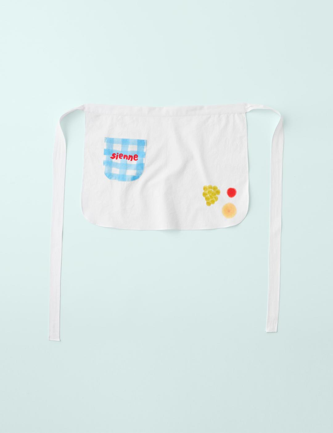 Saki Fruit Apron (White)