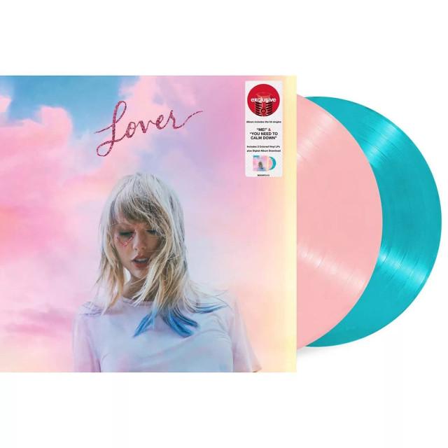 테일러스위프트 lp 앨범 음반 바이닐 Lover 핑크 블루 한정판