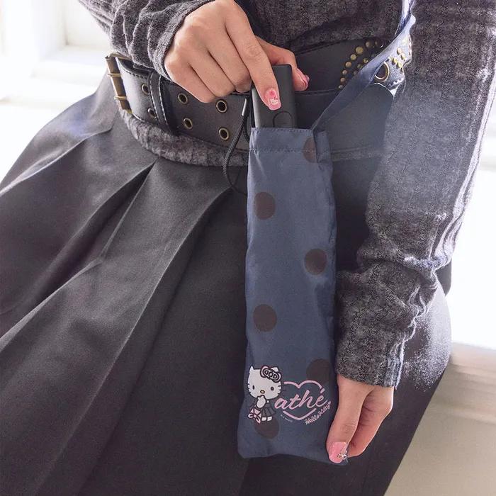 [Hello Kitty x athe] 네이비 헬로키티 3단 자동우산 AAUM6E002G2