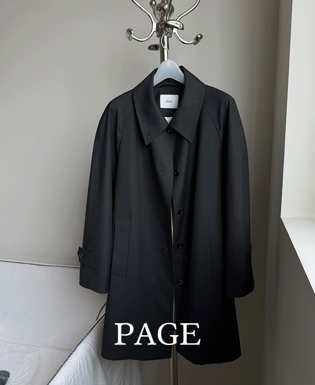킨다베이지 [4th] [page] 발만 하프 트렌치 코트