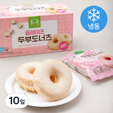 풀스쿡 글레이즈 두부도너츠 (냉동), 50g, 10입