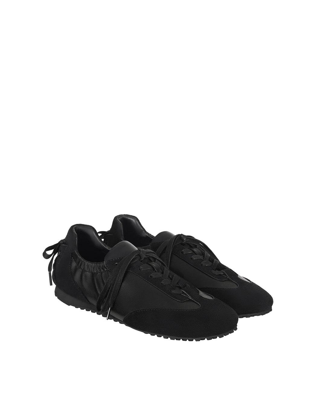 Double Tied Sneakers · 더블 타이드 스니커즈 / 블랙