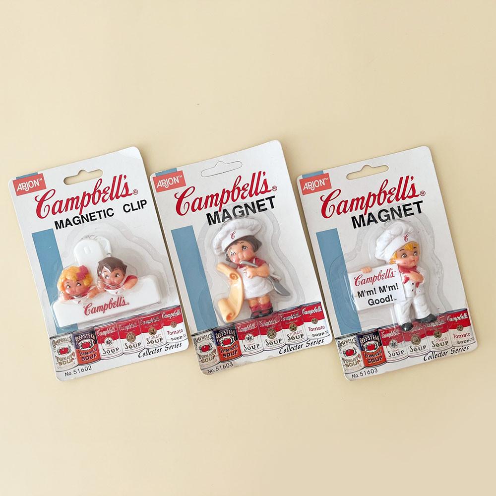 빈티지 캠벨 집게 마그넷