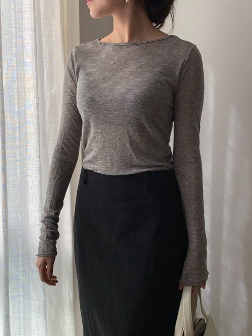 [MADE] Thin basic tee