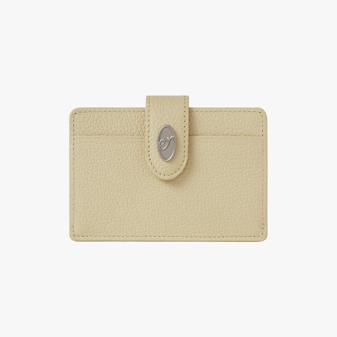 Paula card wallet - Light Yellow