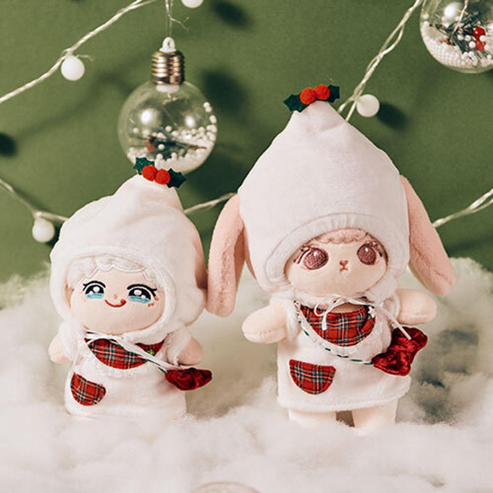 화이트성탄SET(20cm/15cm 아이돌인형옷)