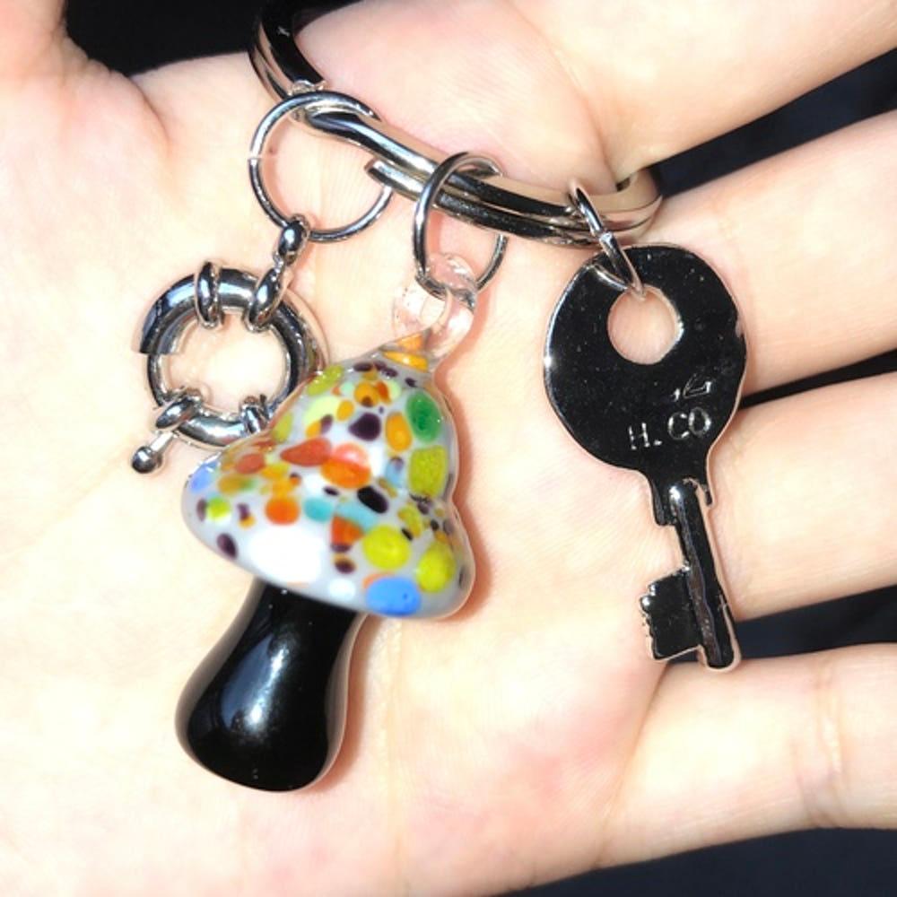 도트마블 머쉬룸 버섯 커플 키링 (2color)