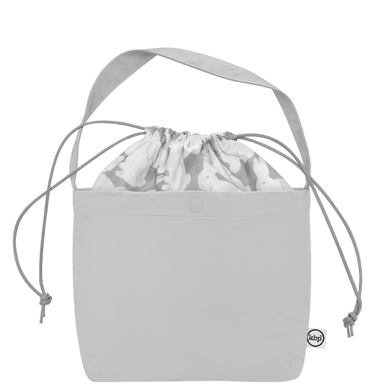 Ripstop Little Gray Bunnies Cooler Plump Bag 립스탑 리틀 그레이 버니즈 보냉 플럼프 백