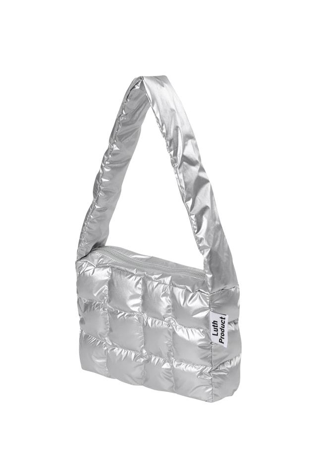 2nd) Chocolate Puffer Shoulder Bag _ SILVER (초콜릿백)