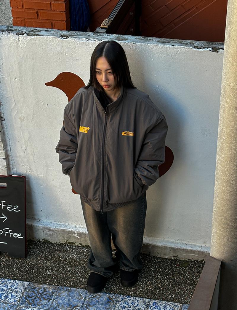 보머 패딩 블루종 (unisex)