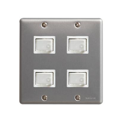 Alumi vintage switch_2+2구