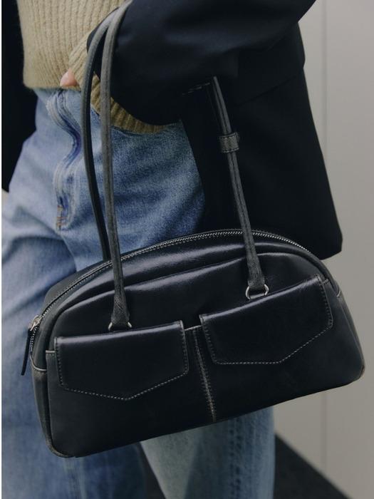 YVONNE BOWLING BAG_BLACK