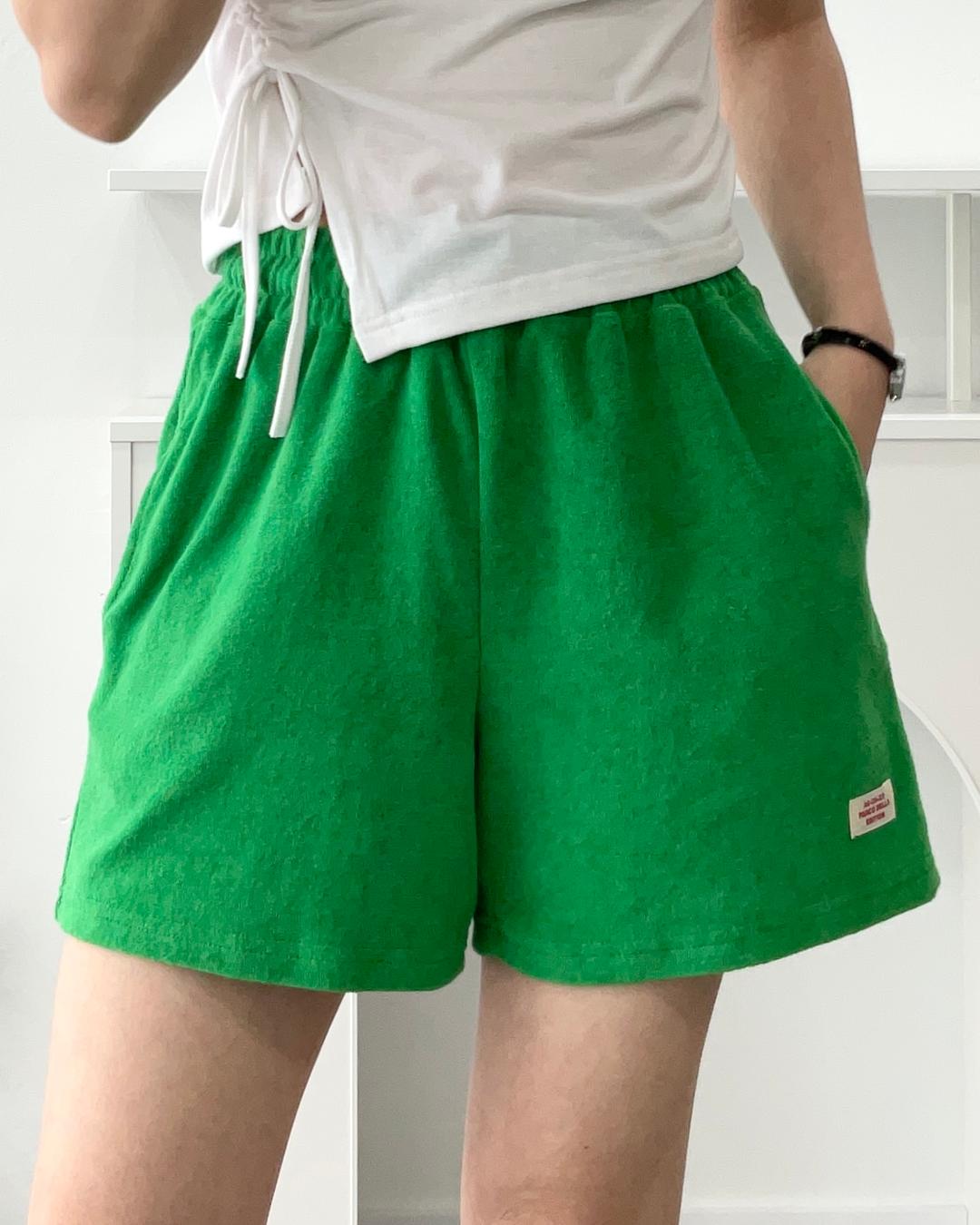 ⚡여름필수템⚡ | 여름 비치웨어 테리 밴딩 숏팬츠 타올 반바지