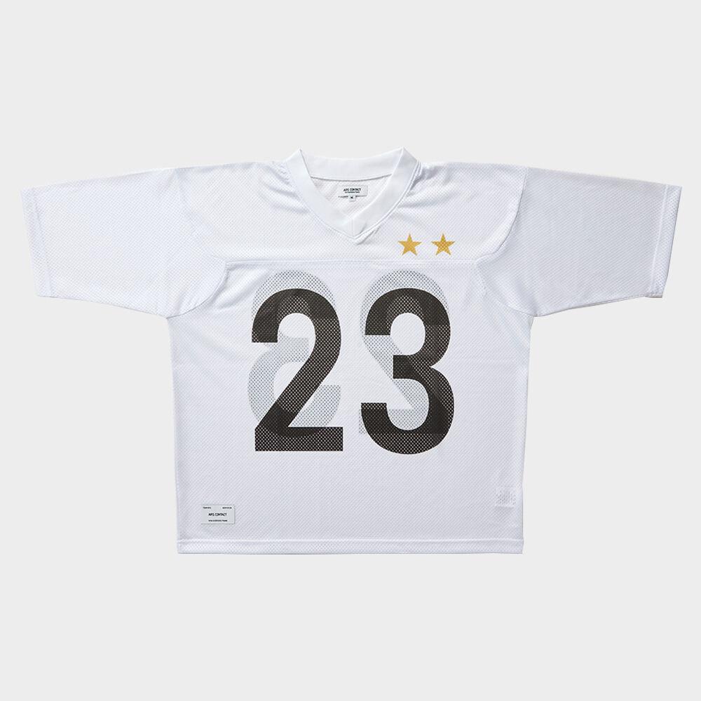 AC 23 Football Jersey, White