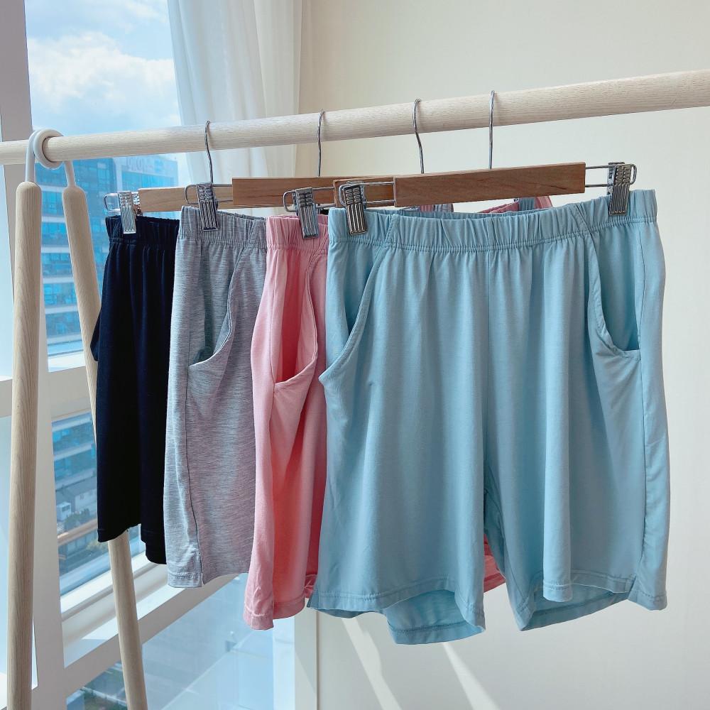 입는 순간 찰랑찰랑 촉감 좋은 비스코스 홈웨어 바지 1장+1장