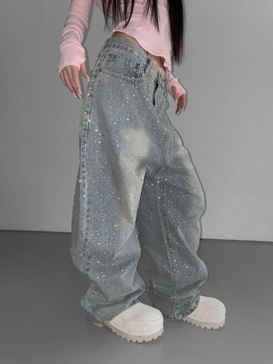 디에어타운 DELAY aquamarine denim pt