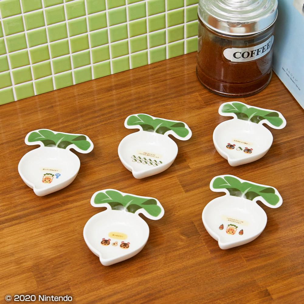 제일복권 닌텐도 놀러오세요 동물의 숲 E상 장식용 악세사리 플레이트 접시 5종 이치방쿠지