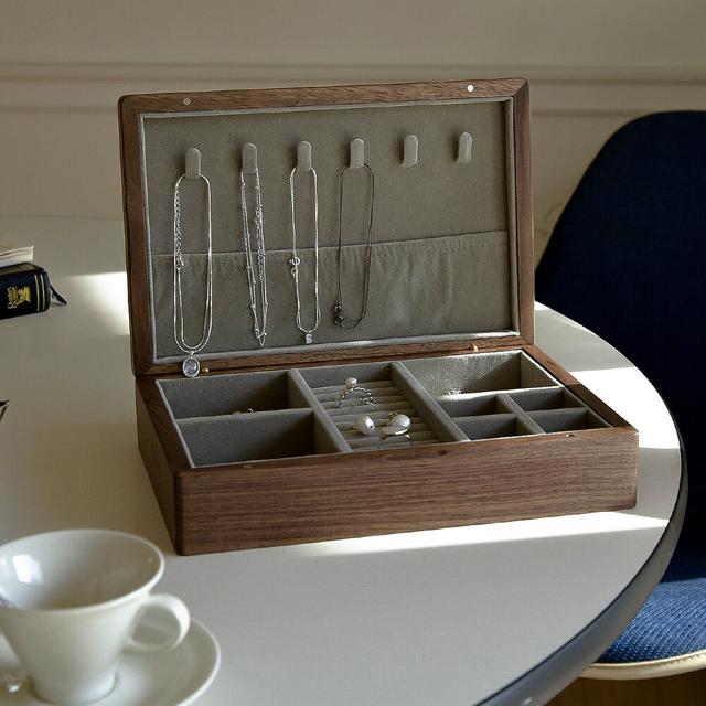 월넛심플1단보석함 #Walnut Simple jewelry box