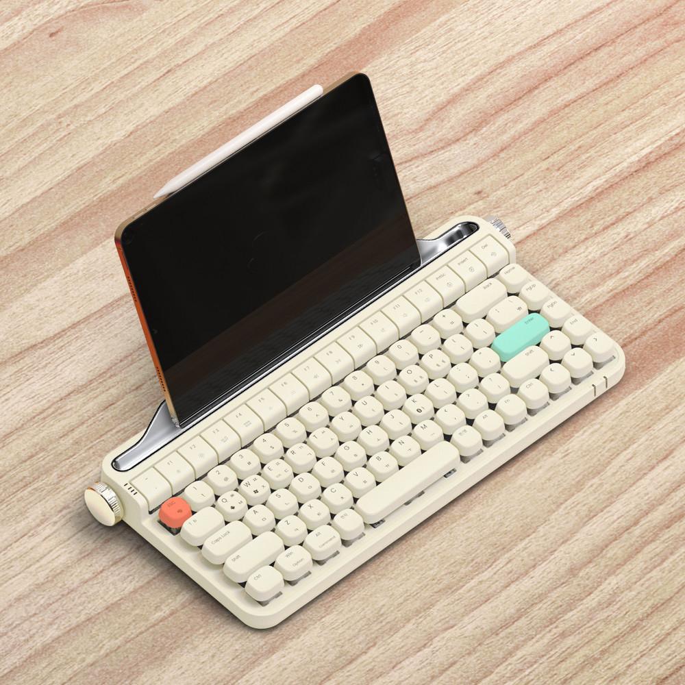 [증정이벤트]엑토 디자인 멀티페어링 블루투스 무선 기계식 키보드 B703