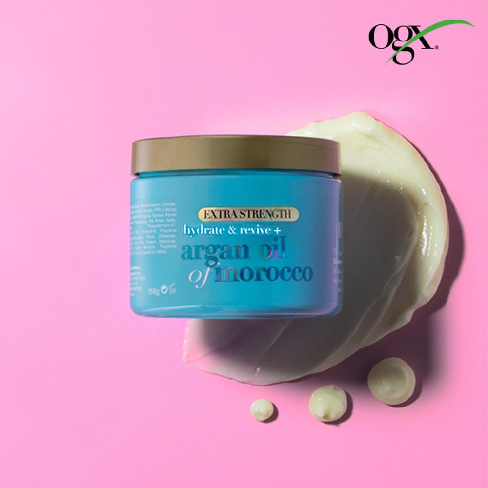 OGX 엑스트라 스트렝스 아르간 오일 오브 모로코 헤어 마스크 300g