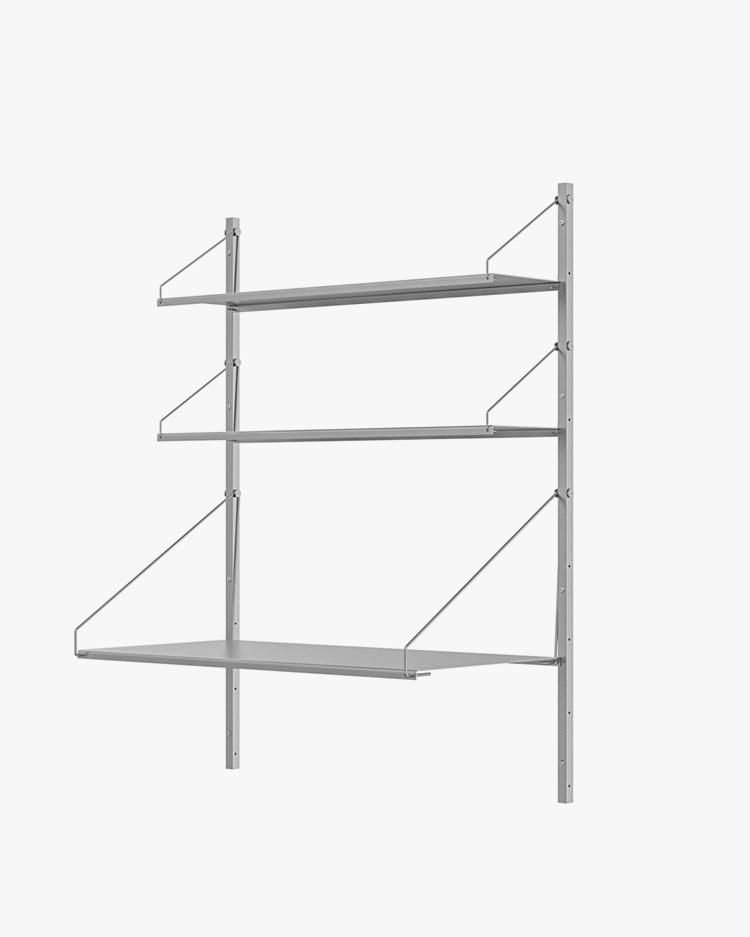 Shelf Library H1084 Desk Section