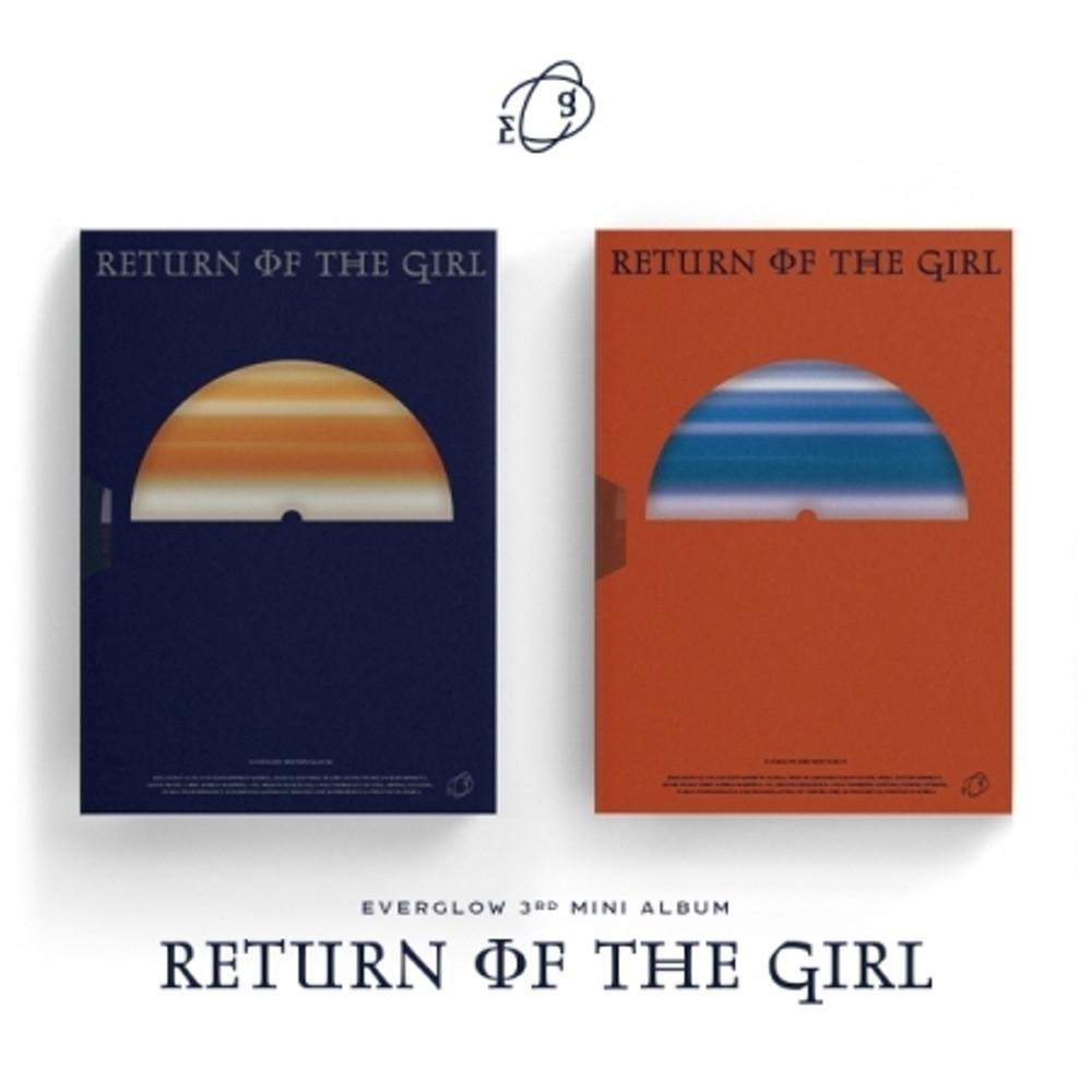 에버글로우 Return of the girl 4집싱글 앨범 EVERGLOW 컴백 파일럿