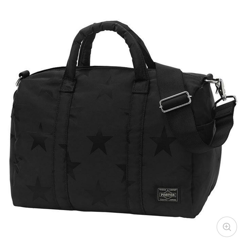 포터 플래그 PORTER FLAG 2WAY SHORT BOSTON BAG 블랙 381-26869