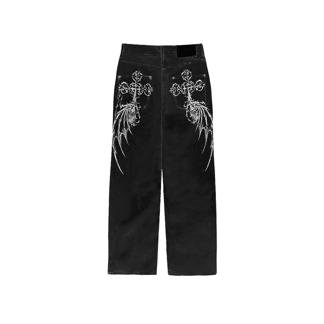 [KREAM 단독] Bonnae Women Graphic pants Black