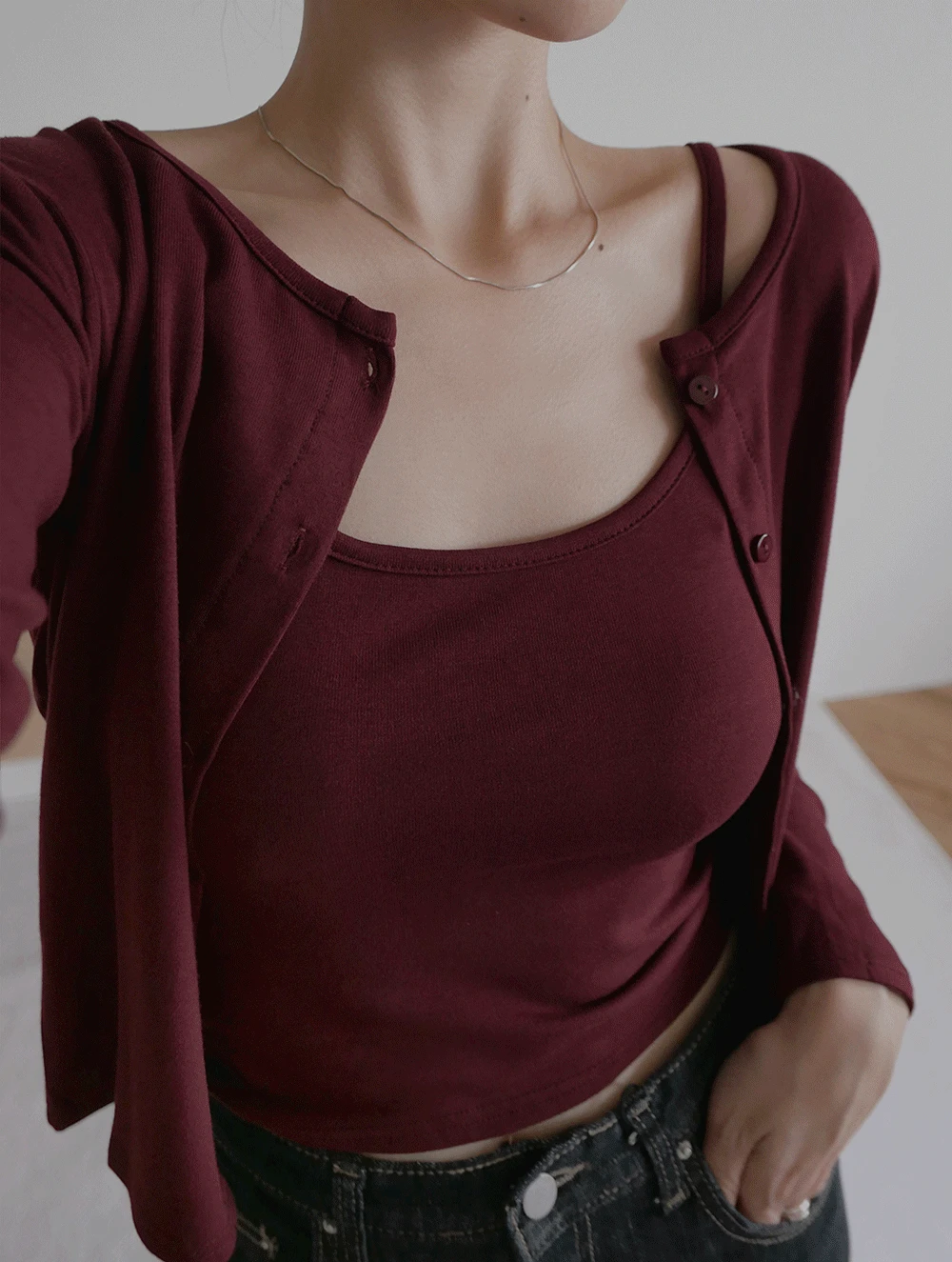 Wes cardigan set(가디건 set)<font style="font-size:0px