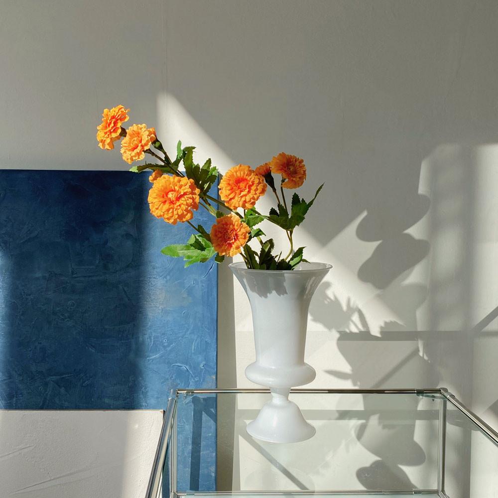 아메리칸 메리골드 조화 인테리어 실크플라워 꽃꽂이 꽃장식