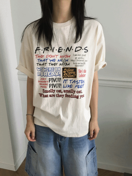 [MD 추천!] 프렌즈 90S  T (3 color)