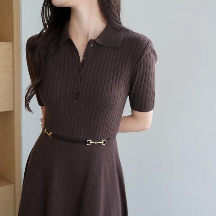 마인 레이어드 버클 벨트 (2 colors)