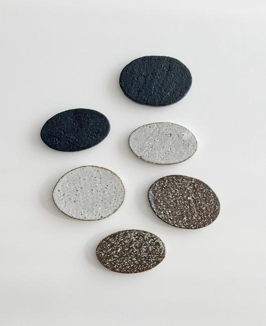 [김영욱 작가] 나우도자 - 수저받침(2 type / 3 color)