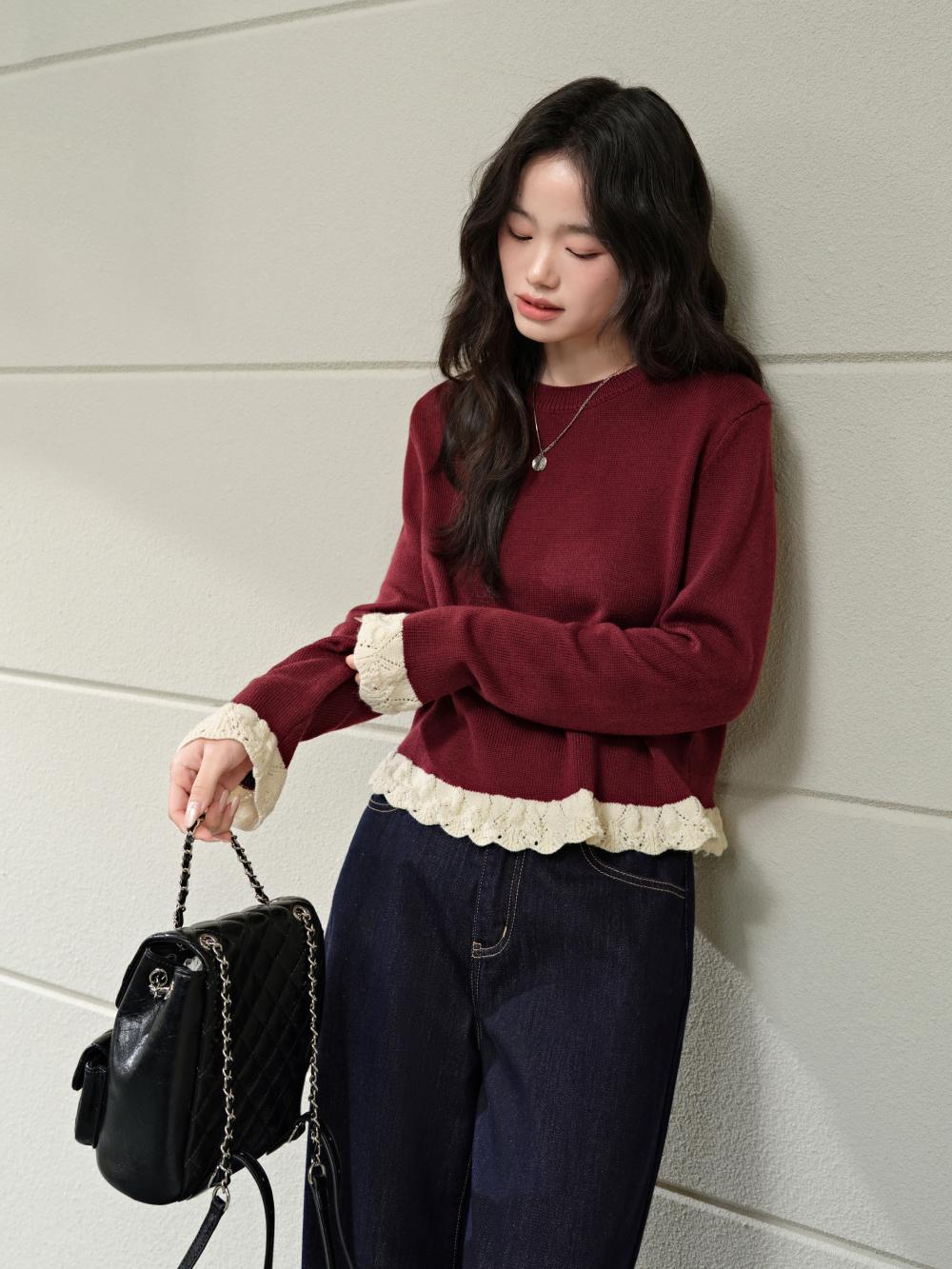 롱 슬리브 탑