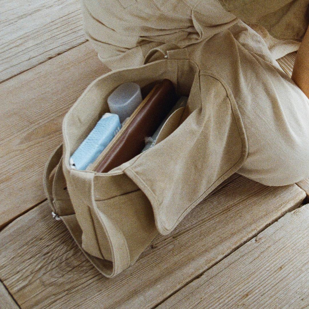 오키포키백 그레인베이지