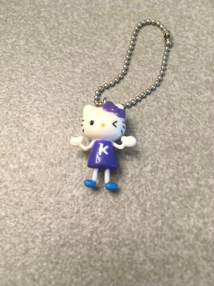 빈티지 팔다리 윙크 키티 블루