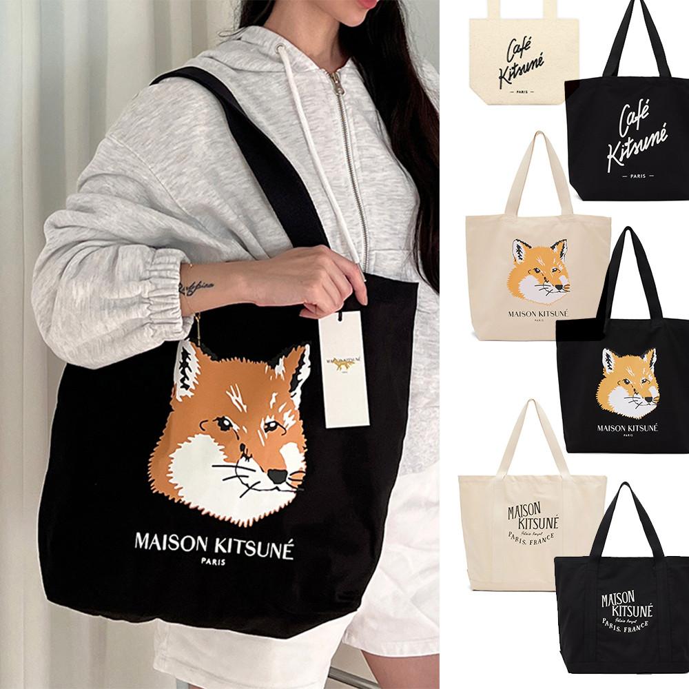 [국내당일발송] 메종키츠네 에코백 브랜드 가방 미니 카페