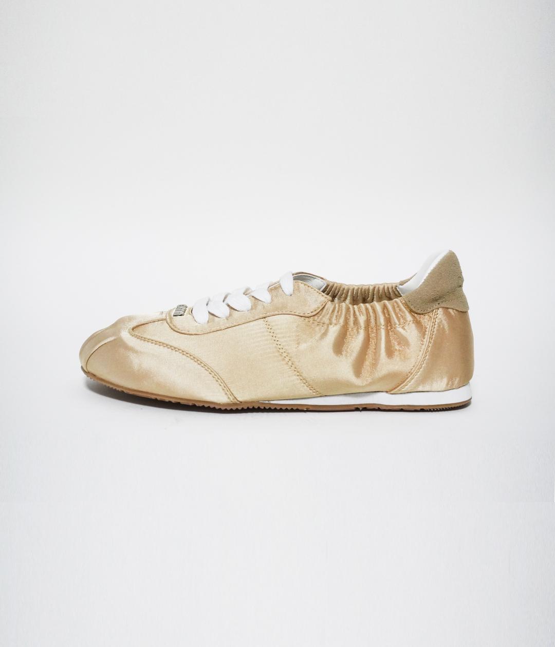 omn Satin Sneakers _Beige